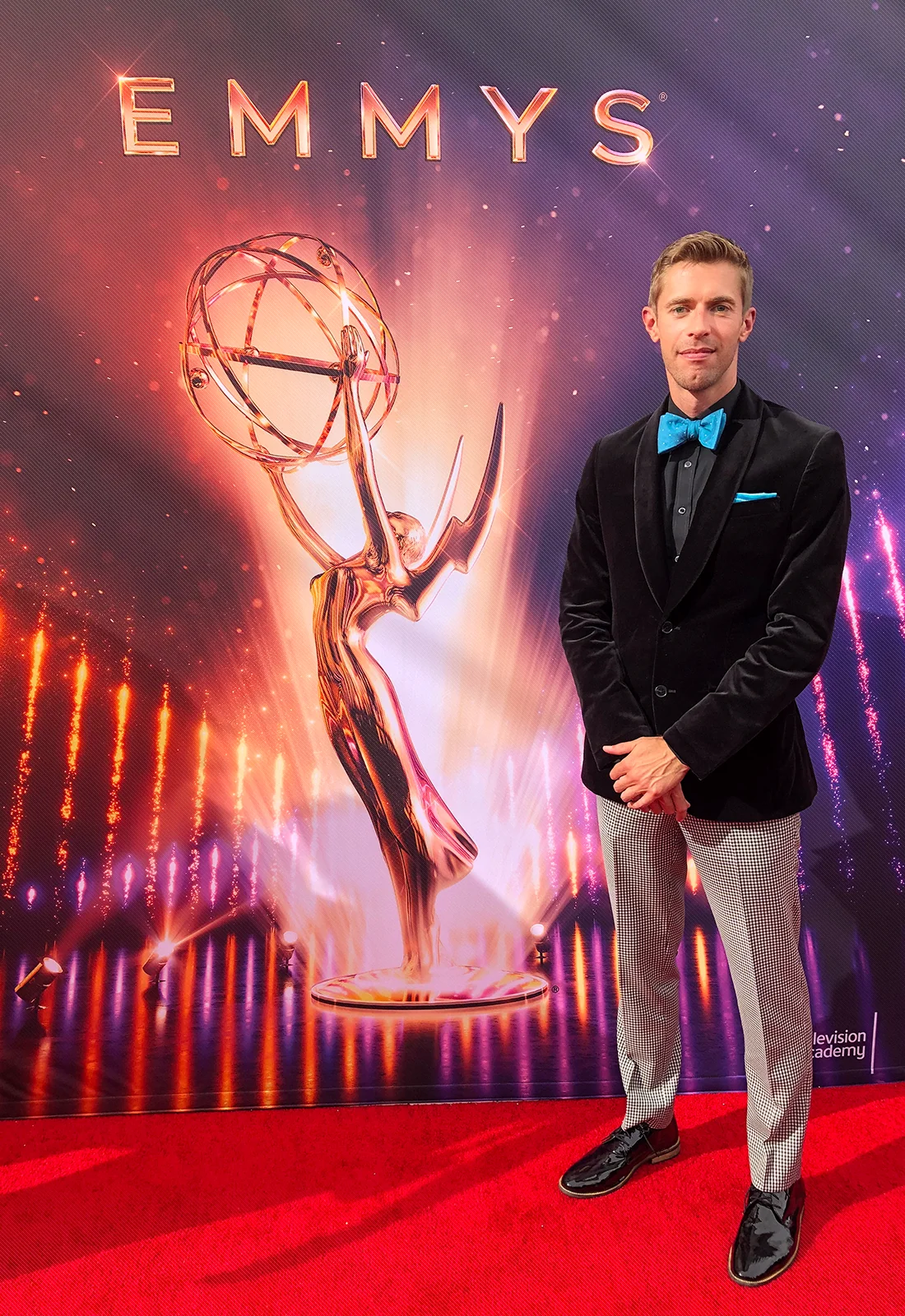 Jay Gammill at the Emmy Awards
